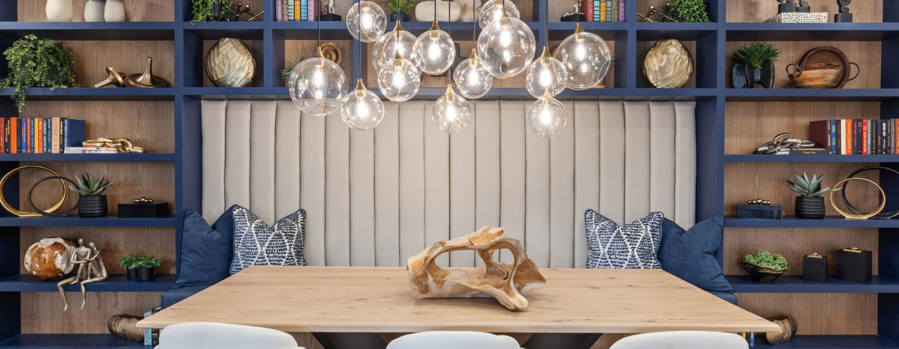 Seating area in clubroom